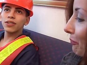 Boss Stacey fucks his coworker.